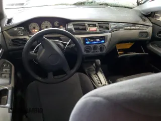 2004 Mitsubishi Lancer z VIN JA3AD29F04U013596, wystawiony jako Copart lot #49725295 z przebiegiem 144 438 mil mil oraz Szkoda całkowita • Salvage title. Historia ofert i sprzedaży dostępna na DreamBid. Obrazek 8.