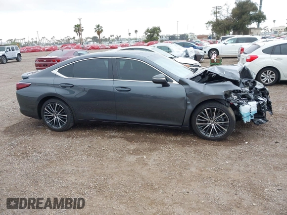 2025 Lexus ES 300h with VIN 58ADA1C10SU057257, listed as a IAAI auction lot 42192136 with 8,030 mi miles and . Bid and sale history available at DreamBid. Image 14.