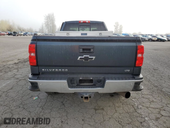 2019 Chevrolet Silverado 3500HD LTZ with VIN 1GC4KXEY1KF187901, listed as a Copart auction lot 50306325 with 74,057 mi miles and Salvage Title. Bid and sale history available at carsss.com. Image 6.