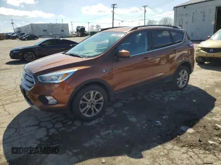 2017 Ford Escape SE with VIN 1FMCU0GD3HUD52581, listed as a Copart auction lot 49813305 with 129,762 mi miles and Clean Title. Bid and sale history available at carsss.com. Image 1.
