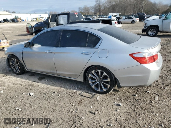 2014 Honda Accord Sedan Sport with VIN 1HGCR2F54EA087180, listed as a Copart auction lot 88980265 with 151,115 mi miles and Clean Title. Bid and sale history available at carsss.com. Image 2.