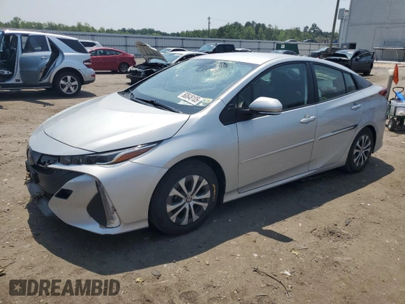 2022 Toyota Prius LE with VIN JTDKAMFP2N3223566, listed as a Copart auction lot 60848105 with 68,827 mi miles and Salvage title. Bid and sale history available at DreamBid. Image 1.