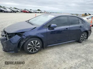 2020 Toyota Corolla LE with VIN JTDEPRAE9LJ052757, listed as a Copart auction lot 53683115 with 82,223 mi miles and Salvage Title. Bid and sale history available at carsss.com. Image 1.