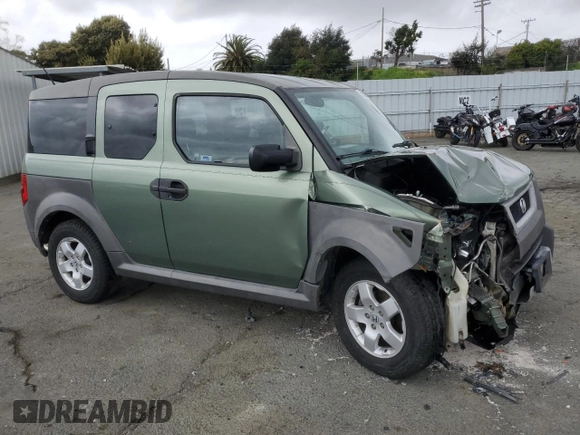 2005 Honda Element EX with VIN 5J6YH18625L015657, listed as a Copart auction lot 50836165 with 184,845 mi miles and Salvage Title. Bid and sale history available at DreamBid. Image 4.