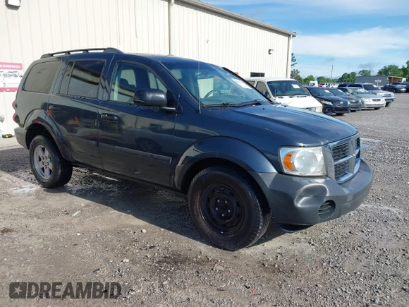 2008 Dodge Durango SXT with VIN 1D8HD38N58F131296, listed as a IAAI auction lot 42232388 with 256,267 mi miles and . Bid and sale history available at DreamBid. Image 1.