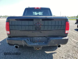 2018 Ram 1500 Big Horn with VIN 1C6RR7LT0JS230274, listed as a Copart auction lot 61849605 with 111,721 mi miles and Salvage title. Bid and sale history available at DreamBid. Image 6.