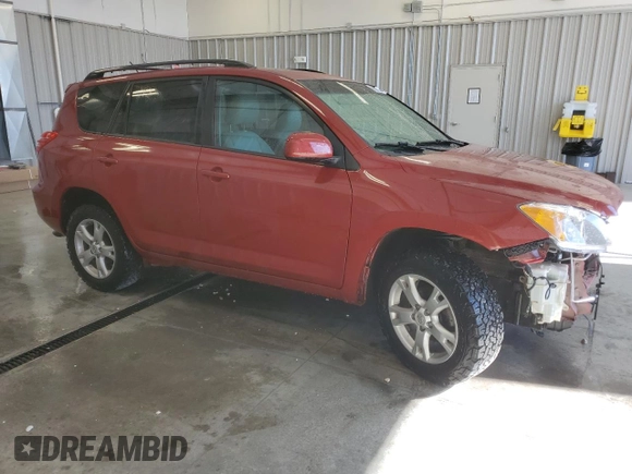 2012 Toyota RAV4 with VIN 2T3BK4DVXCW072260, listed as a Copart auction lot 66621024 with 135,182 mi miles and Salvage Title. Bid and sale history available at carsss.com. Image 4.
