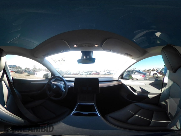 2023 Tesla Model Y Long Range with VIN 7SAYGDEE1PA128818, listed as a IAAI auction lot 41622062 with 19,089 mi miles. Bid and sale history available at carsss.com. Image 21.