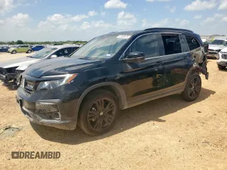 2022 Honda Pilot Special Edition with VIN 5FNYF5H26NB026177, listed as a Copart auction lot 61840975 with 57,335 mi miles and Salvage title. Bid and sale history available at DreamBid. Image 1.