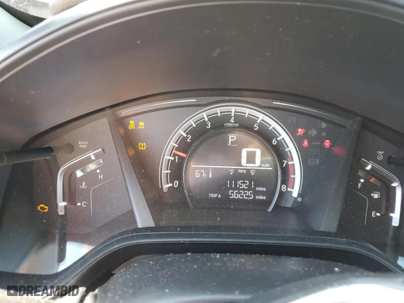 2018 Honda CR-V LX with VIN 5J6RW5H30JL001113, listed as a Copart auction lot 49889715 with 111,521 mi miles and Salvage Title. Bid and sale history available at carsss.com. Image 9.