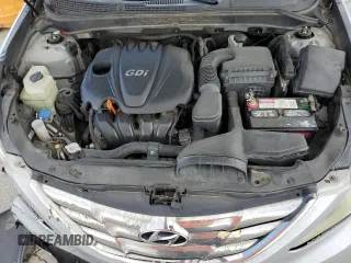 2011 Hyundai Sonata SE with VIN 5NPEC4AC1BH124653, listed as a Copart auction lot 51954955 with 168,283 mi miles and Salvage Title. Bid and sale history available at carsss.com. Image 11.