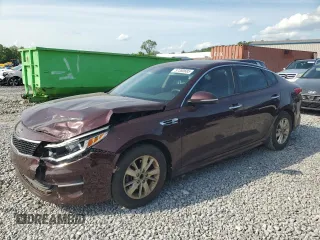 2016 Kia Optima LX z VIN 5XXGT4L3XGG024883, wystawiony jako Copart lot #57380685 z przebiegiem 135 233 mil mil oraz Szkoda całkowita • Salvage title. Historia ofert i sprzedaży dostępna na DreamBid. Obrazek 1.