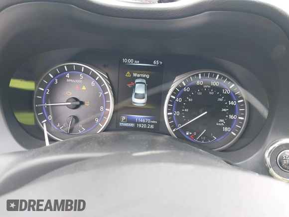 2014 Infiniti Q50 Premium z VIN JN1BV7AP4EM676324, wystawiony jako IAAI lot #42167934 z przebiegiem 114 670 mil mil oraz . Historia ofert i sprzedaży dostępna na DreamBid. Obrazek 7.