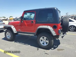 2004 Jeep Wrangler Sport with VIN 1J4FA49S24P720488, listed as a Copart auction lot 60331795 with 134,974 mi miles and Salvage title. Bid and sale history available at DreamBid. Image 2.