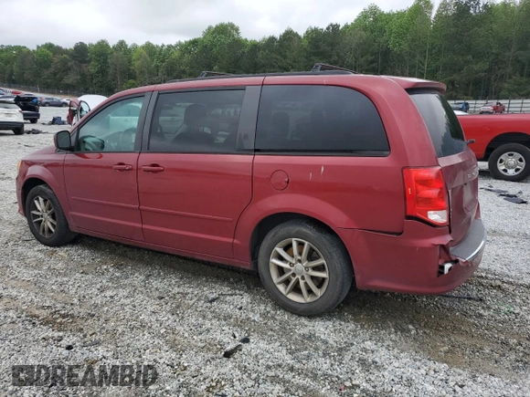 2014 Dodge Grand Caravan SXT with VIN 2C4RDGCG8ER120834, listed as a Copart auction lot 53630565 with 245,454 mi miles and Salvage Title. Bid and sale history available at DreamBid. Image 2.