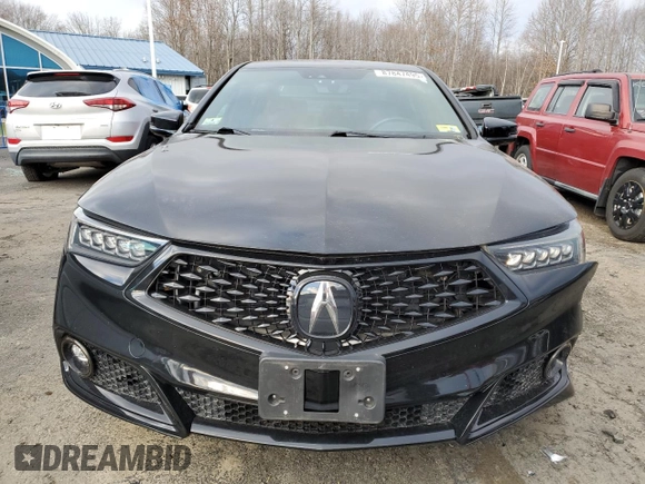 2019 Acura TLX w/A-Spec Pkg with VIN 19UUB2F69KA007613, listed as a Copart auction lot 87847495 with 54,312 mi miles and Non Repairable. Bid and sale history available at carsss.com. Image 5.