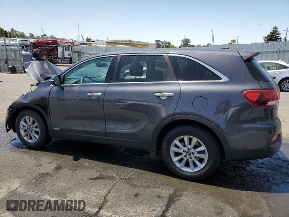 2019 Kia Sorento LX with VIN 5XYPGDA5XKG469637, listed as a Copart auction lot 61475445 with 129,864 mi miles and Clean title. Bid and sale history available at DreamBid. Image 2.