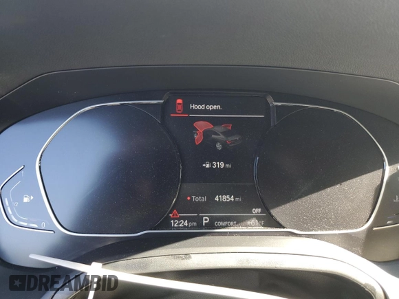 2021 BMW 4 Series 430i with VIN WBA53AP03MCF97965, listed as a Copart auction lot 82152154 with 41,854 mi miles and Salvage Title. Bid and sale history available at DreamBid. Image 9.