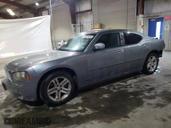 2006 Dodge Charger z VIN 2B3KA43G36H182773, wystawiony jako Copart lot #42374345 z przebiegiem 146 880 mil mil oraz Szkoda całkowita • Salvage title. Historia ofert i sprzedaży dostępna na DreamBid. Obrazek 1.