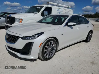 2023 Cadillac CT5 Premium Luxury z VIN 1G6DN5RK0P0103730, wystawiony jako Copart lot #76342844 z przebiegiem Nie podano mil oraz Szkoda całkowita • Salvage title. Historia ofert i sprzedaży dostępna na DreamBid. Obrazek 1.