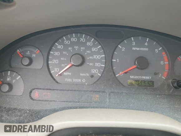 2002 Ford Mustang Standard z VIN 1FAFP40472F127785, wystawiony jako Copart lot #54434635 z przebiegiem Nie podano mil oraz Szkoda całkowita • Salvage title. Historia ofert i sprzedaży dostępna na DreamBid. Obrazek 9.