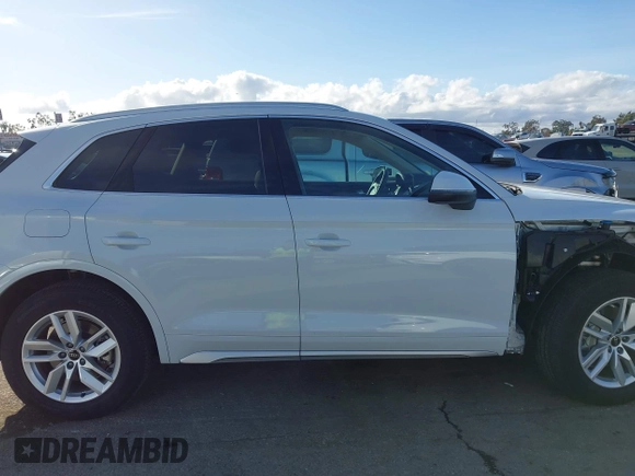 2023 Audi Q5 S line Premium with VIN WA1GAAFY7P2162649, listed as a IAAI auction lot 41540081 with 6,382 mi miles. Bid and sale history available at carsss.com. Image 14.