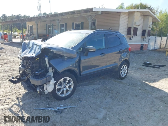 2020 Ford EcoSport SE with VIN MAJ3S2GE1LC335572, listed as a IAAI auction lot 41994963 with 54,530 mi miles and . Bid and sale history available at DreamBid. Image 17.