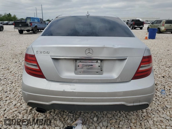 2013 Mercedes-Benz C-Class C 250 Sport with VIN WDDGF4HB8DR295219, listed as a Copart auction lot 53658575 with 161,756 mi miles and Salvage Title. Bid and sale history available at carsss.com. Image 6.