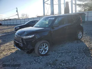 2021 Kia Soul S with VIN KNDJ23AU5M7125221, listed as a Copart auction lot 45012085 with 91,370 mi miles and Salvage Title. Bid and sale history available at carsss.com. Image 1.