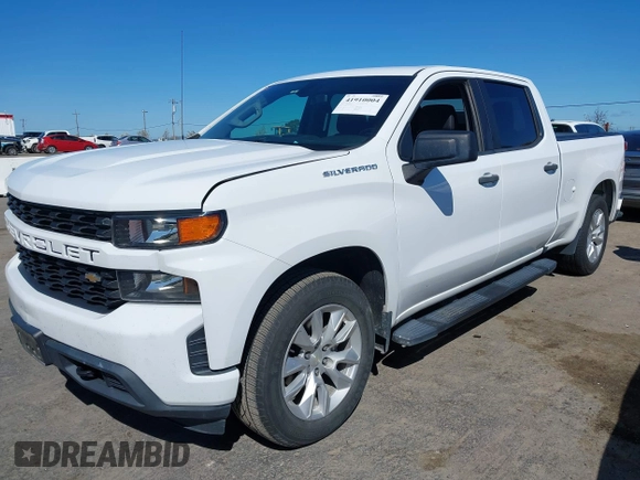 2019 Chevrolet Silverado 1500 Custom with VIN 1GCPWBEF2KZ349181, listed as a IAAI auction lot 41910004 with 98,910 mi miles. Bid and sale history available at carsss.com. Image 17.