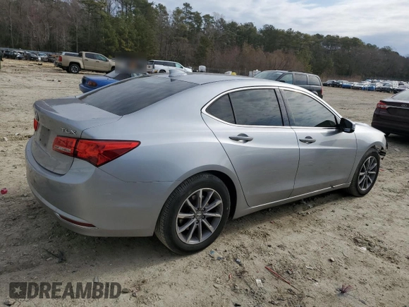 2018 Acura TLX w/Technology Pkg with VIN 19UUB1F56JA010193, listed as a Copart auction lot 46982145 with 259,757 mi miles and Salvage Title. Bid and sale history available at carsss.com. Image 3.