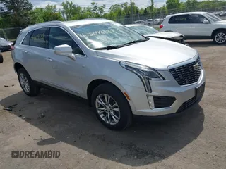 2020 Cadillac XT5 Premium Luxury AWD with VIN 1GYKNDRS2LZ180789, listed as a IAAI auction lot 42209888 with 64,246 mi miles and . Bid and sale history available at DreamBid. Image 1.