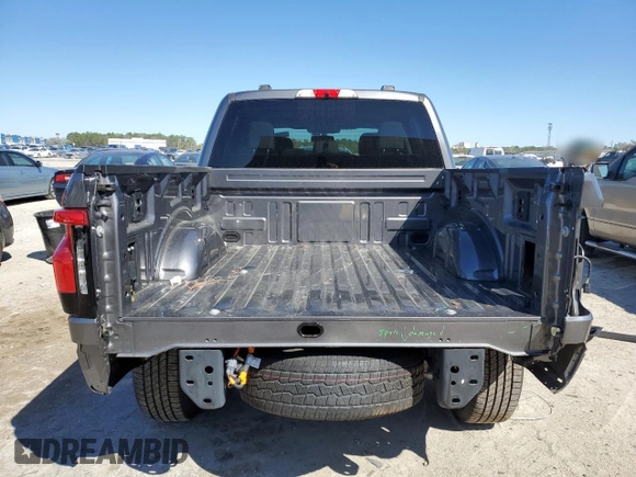 2024 Ford F-150 Lightning XLT with VIN 1FTVW3LK0RWG24006, listed as a Copart auction lot 47560225 with 6,645 mi miles and Salvage title. Bid and sale history available at DreamBid. Image 6.
