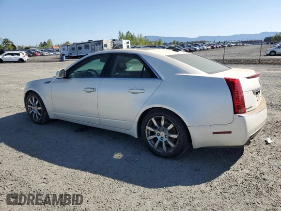 2008 Cadillac CTS AWD with VIN 1G6DP57V680122081, listed as a Copart auction lot 52195075 with 74,304 mi miles and Salvage Title. Bid and sale history available at DreamBid. Image 2.