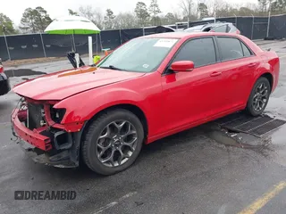 2015 Chrysler 300 with VIN 2C3CCAGG7FH787096, listed as a IAAI auction lot 41399873 with 99,057 mi miles. Bid and sale history available at carsss.com. Image 2.