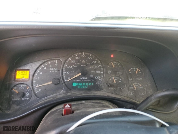 2002 GMC Sierra 2500HD SLE with VIN 1GTHK23U82F243580, listed as a Copart auction lot 82602404 with 156,832 mi miles and Salvage Title. Bid and sale history available at carsss.com. Image 9.