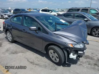 2015 Honda Civic LX with VIN 2HGFB2F59FH521274, listed as a IAAI auction lot 42609778 with 35,901 mi miles and . Bid and sale history available at DreamBid. Image 1.