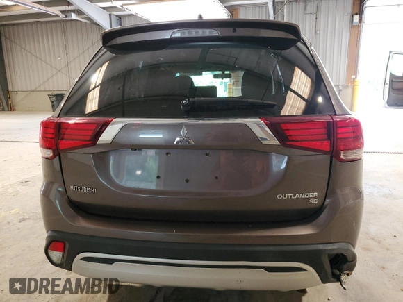 2019 Mitsubishi Outlander SE with VIN JA4AD3A39KZ010618, listed as a Copart auction lot 60504615 with 102,767 mi miles and Salvage title. Bid and sale history available at DreamBid. Image 6.