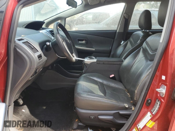 2012 Toyota Prius Two with VIN JTDZN3EU2C3143492, listed as a Copart auction lot 44762155 with 193,242 mi miles and Clean Title. Bid and sale history available at DreamBid. Image 7.