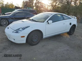 2002 Toyota Celica GT with VIN JTDDR32T120136902, listed as a Copart auction lot 78049974 with 206,849 mi miles and Clean Title. Bid and sale history available at carsss.com. Image 1.