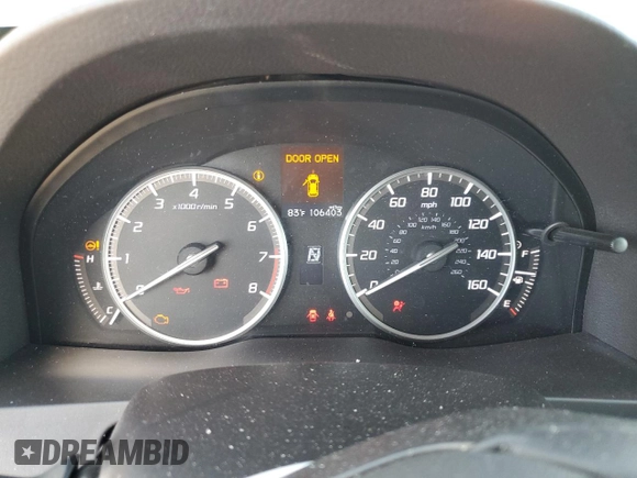 2013 Acura RDX Tech Pkg with VIN 5J8TB3H52DL016828, listed as a Copart auction lot 47432005 with 106,403 mi miles and Clean Title. Bid and sale history available at carsss.com. Image 9.