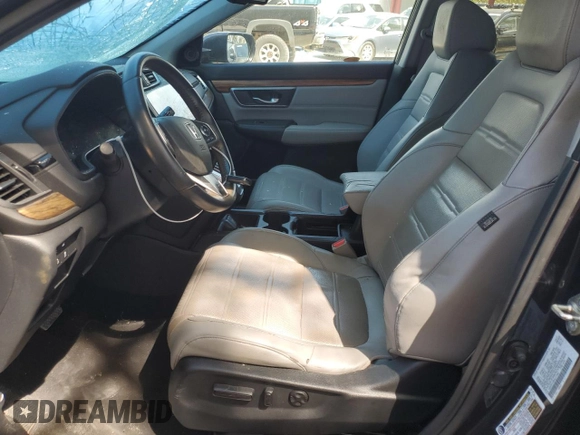 2017 Honda CR-V Touring with VIN 5J6RW1H96HL011555, listed as a Copart auction lot 47476145 with 74,087 mi miles and Salvage Title. Bid and sale history available at carsss.com. Image 7.