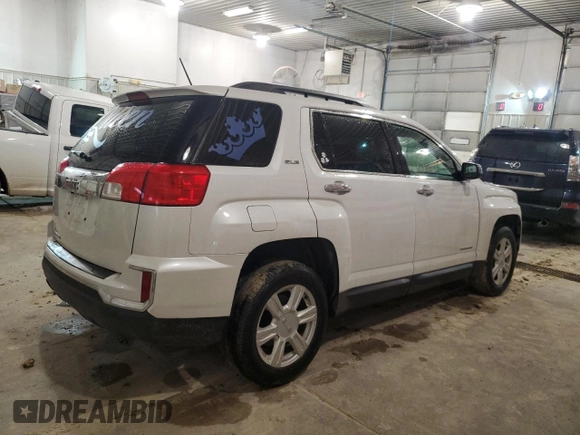 2016 GMC Terrain SLE with VIN 2GKALNEK1G6307671, listed as a Copart auction lot 86818894 with 111,562 mi miles and Salvage Title. Bid and sale history available at carsss.com. Image 3.