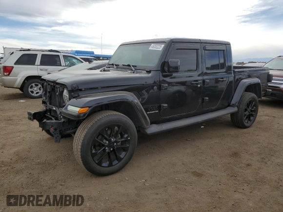 2021 Jeep Gladiator High Altitude с VIN 1C6HJTFGXML553725, выставлен на аукционе Copart как лот 49352225 с пробегом 56 234 миль миль и Списание • Salvage title. История ставок и продаж доступна на DreamBid. Изображение 1.