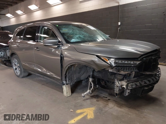 2022 Acura MDX Technology with VIN 5J8YE1H4XNL042636, listed as a IAAI auction lot 42019087 with 54,514 mi miles and . Bid and sale history available at DreamBid. Image 1.