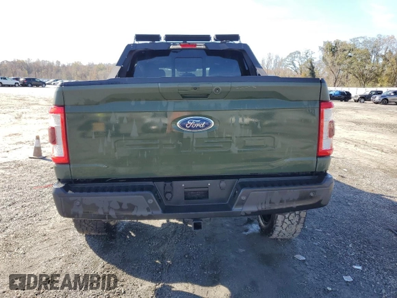 2021 Ford F-150 XL with VIN 1FTFW1E82MKD13137, listed as a Copart auction lot 80545314 with 68,237 mi miles and Salvage Title. Bid and sale history available at carsss.com. Image 6.