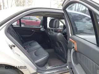 2004 Mercedes-Benz S-Class 4.3L with VIN WDBNG83J24A429403, listed as a IAAI auction lot 41744817 with 188,291 mi miles. Bid and sale history available at carsss.com. Image 8.