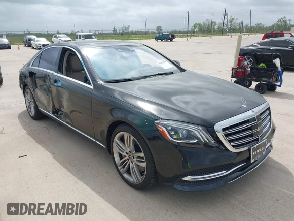 2018 Mercedes-Benz S 560 z VIN WDDUG8DB0JA389005, wystawiony jako IAAI lot #41939490 z przebiegiem 30 611 mil mil oraz . Historia ofert i sprzedaży dostępna na DreamBid. Obrazek 1.