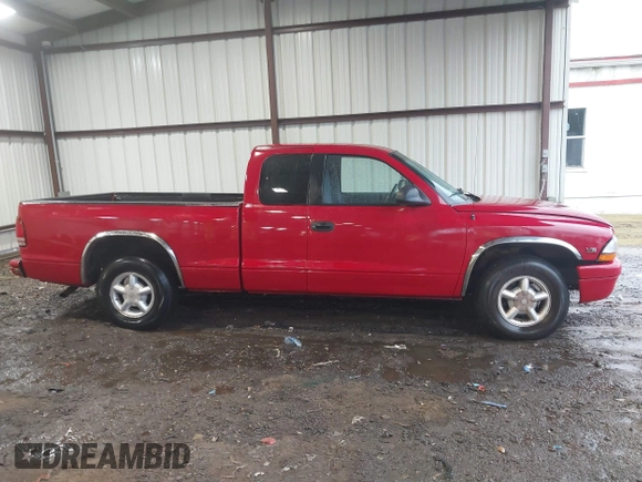 1998 Dodge Dakota SLT with VIN 1B7GL22X2WS691119, listed as a IAAI auction lot 41056451 with 219,224 mi miles. Bid and sale history available at carsss.com. Image 13.