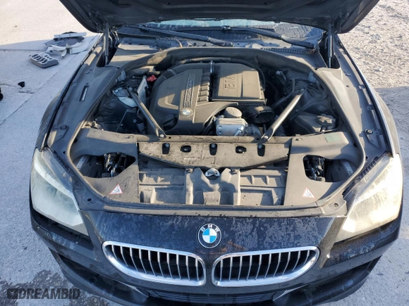 2013 BMW 6 Series 640i with VIN WBA6A0C50DDZ04330, listed as a Copart auction lot 77169384 with 141,348 mi miles and Salvage Title. Bid and sale history available at carsss.com. Image 11.